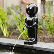 Garden Fountain BOY - H.45 cm - Black - Ubbink